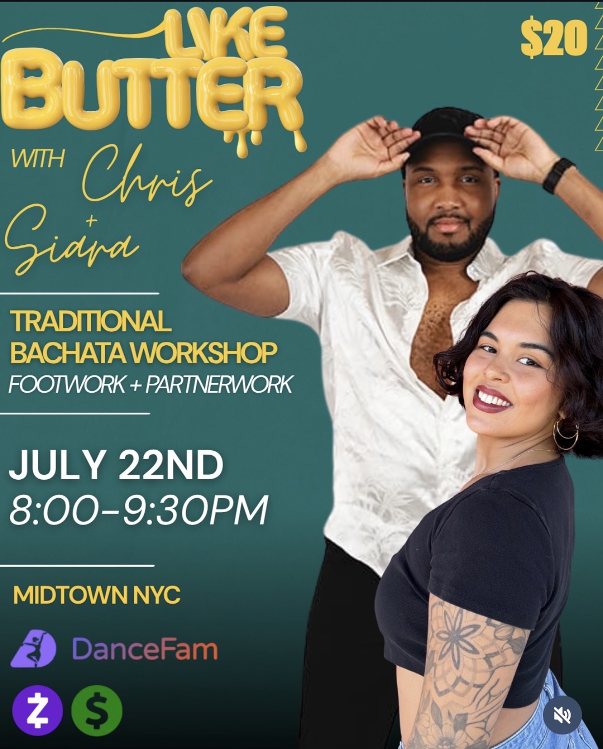 Like Butter 7/22 Workshop