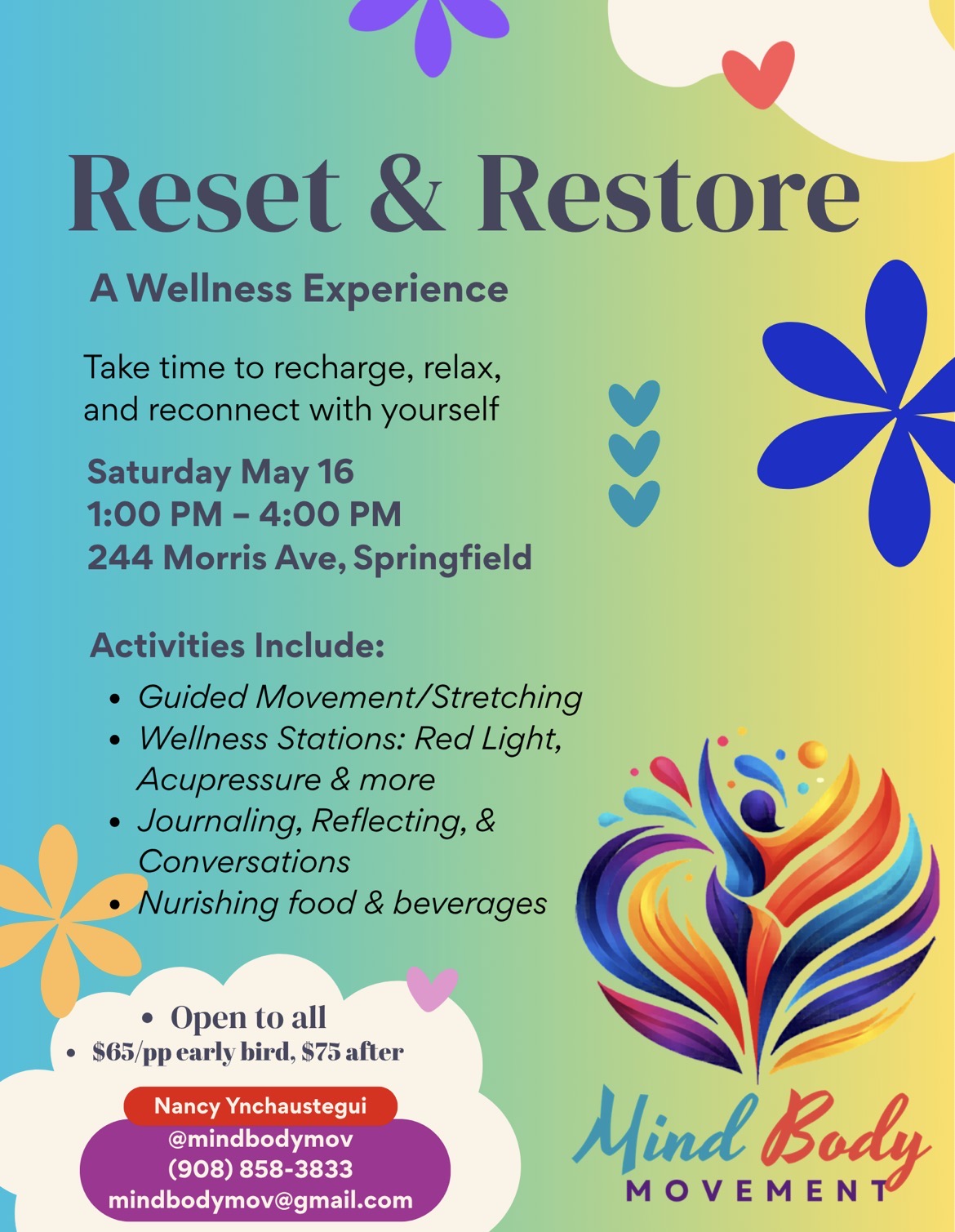 Reset & Restore: A Wellness Experience 