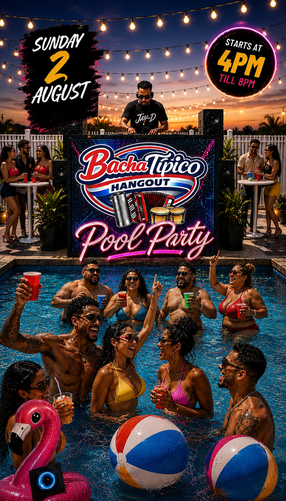 BachaTipico Hangout Pool Party