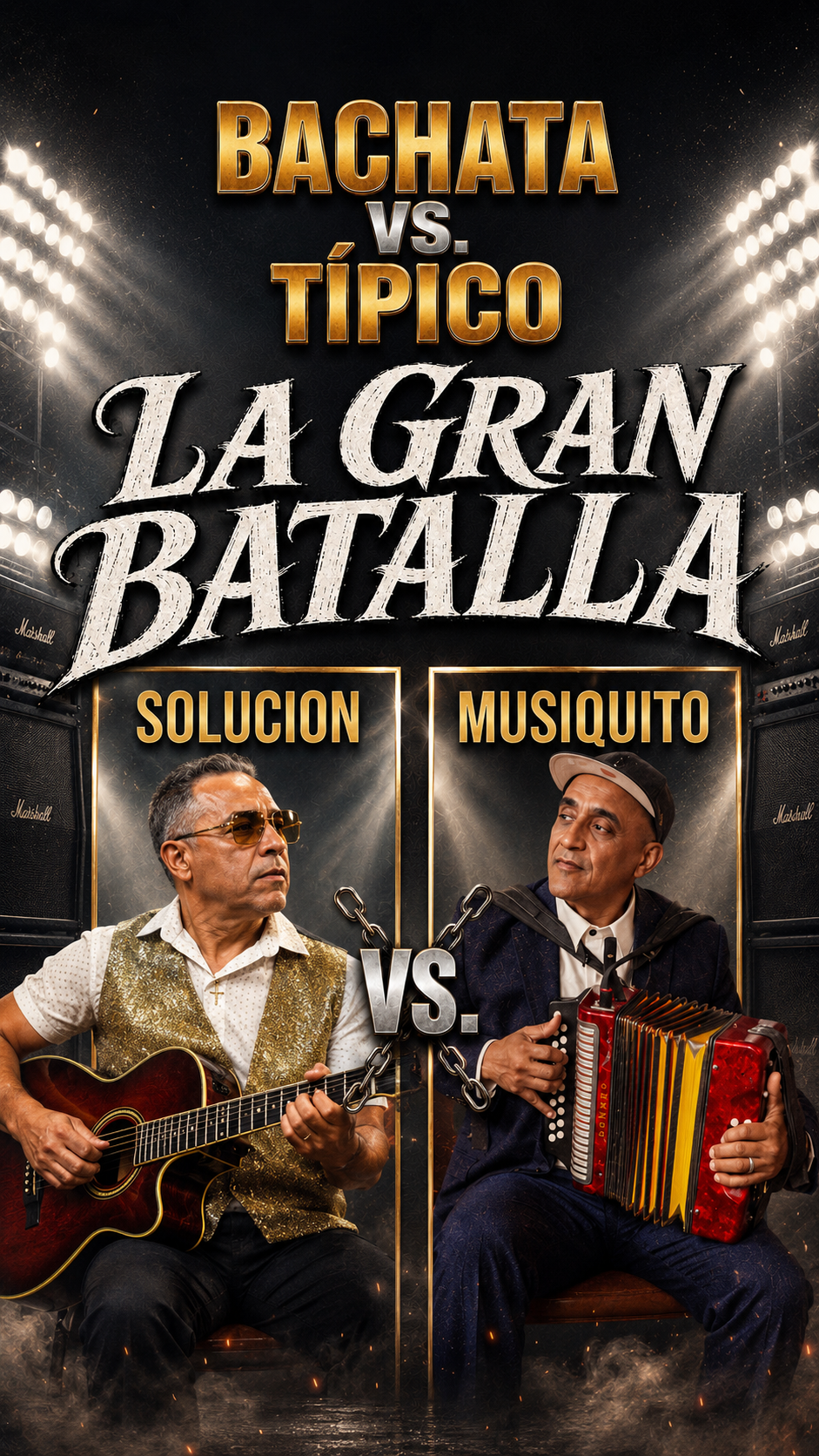 Bachata VS. Típico “La Gran Batalla”