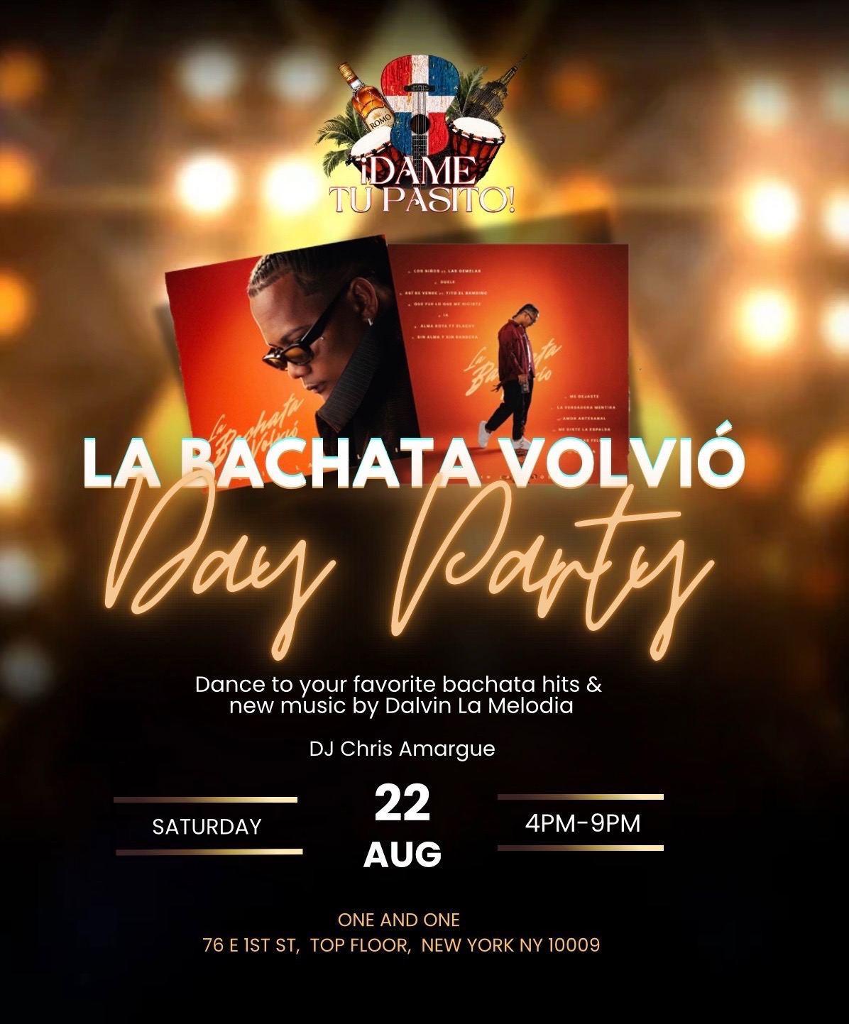 ¡Dame Tu Pasito! La Bachata Volvio - Day Party