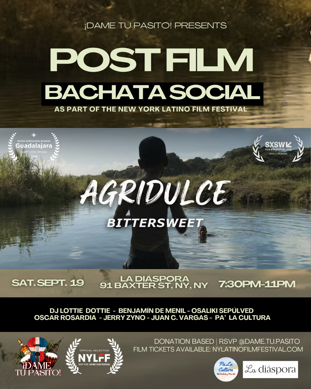 Post Film Bachata Social - Agridulce Film
